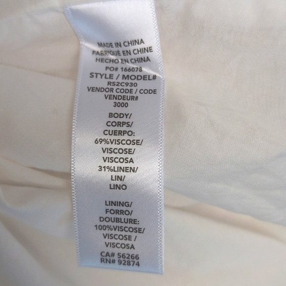 Splendid Sunset Macadamia Stripe Linen Blend Maxi Skirt SZ-L EUC - Picture 8 of 9